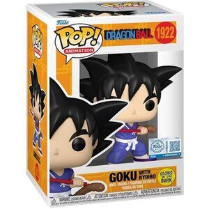 Funko POP! Anime: Dragon Ball – Goku with Nyoibou (Glow-in-the-Dark)